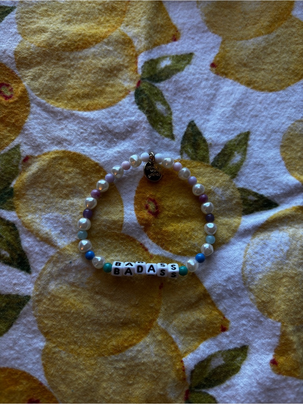 Little words project LWP bracelet badass